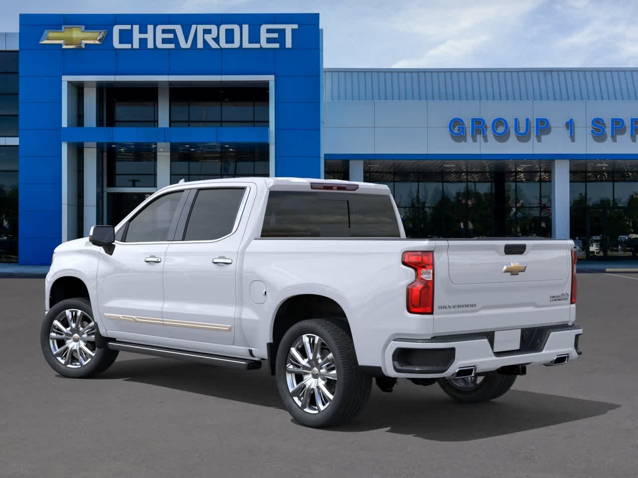 New 2026 Polar White Tricoat Chevrolet High Country image 3