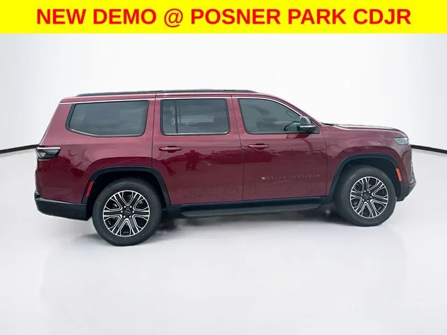 New 2026 Velvet Red Pearl-Coat Exterior Paint Jeep Grand Wagoneer image 8