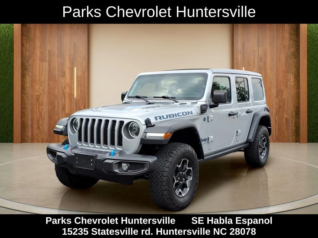 Certified Used 2023 Silver Jeep Rubicon 4xe image 27