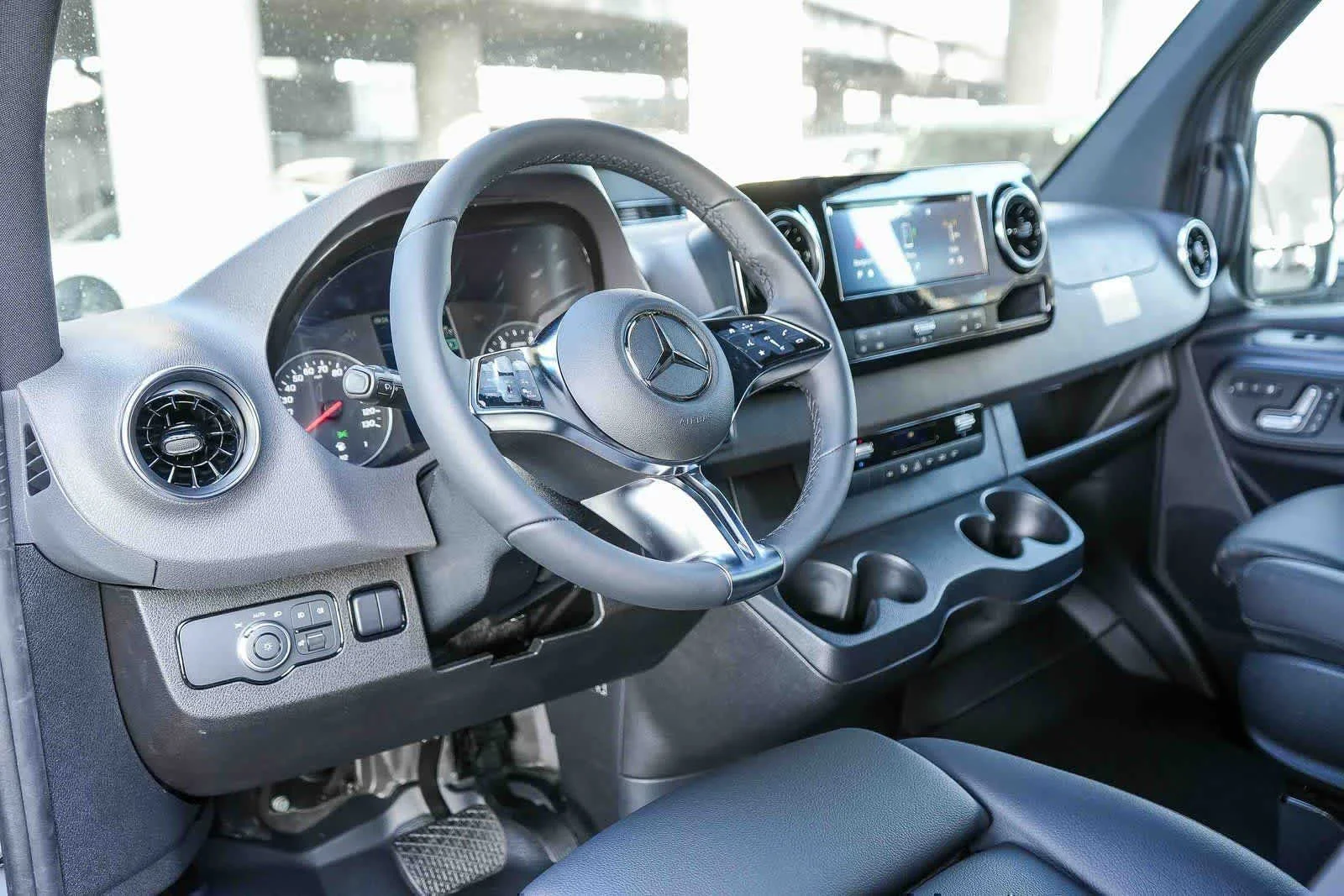 New 2026 Graphite Gray Mercedes-Benz Crew 144WB High Roof AWD 2.0L I4 Diesel Turbo HO image 12