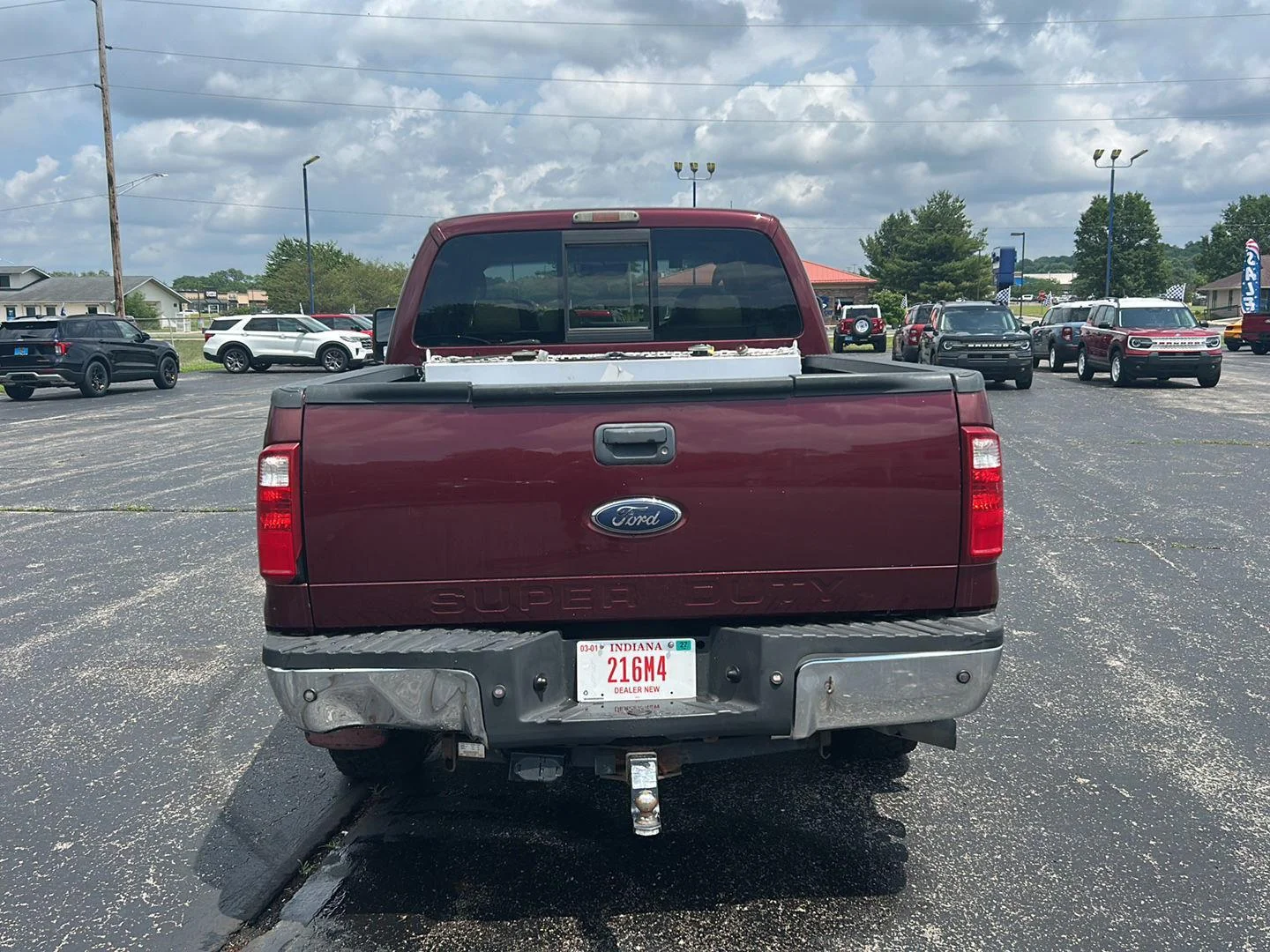 Used 2008 Red Clearcoat Ford Lariat image 5