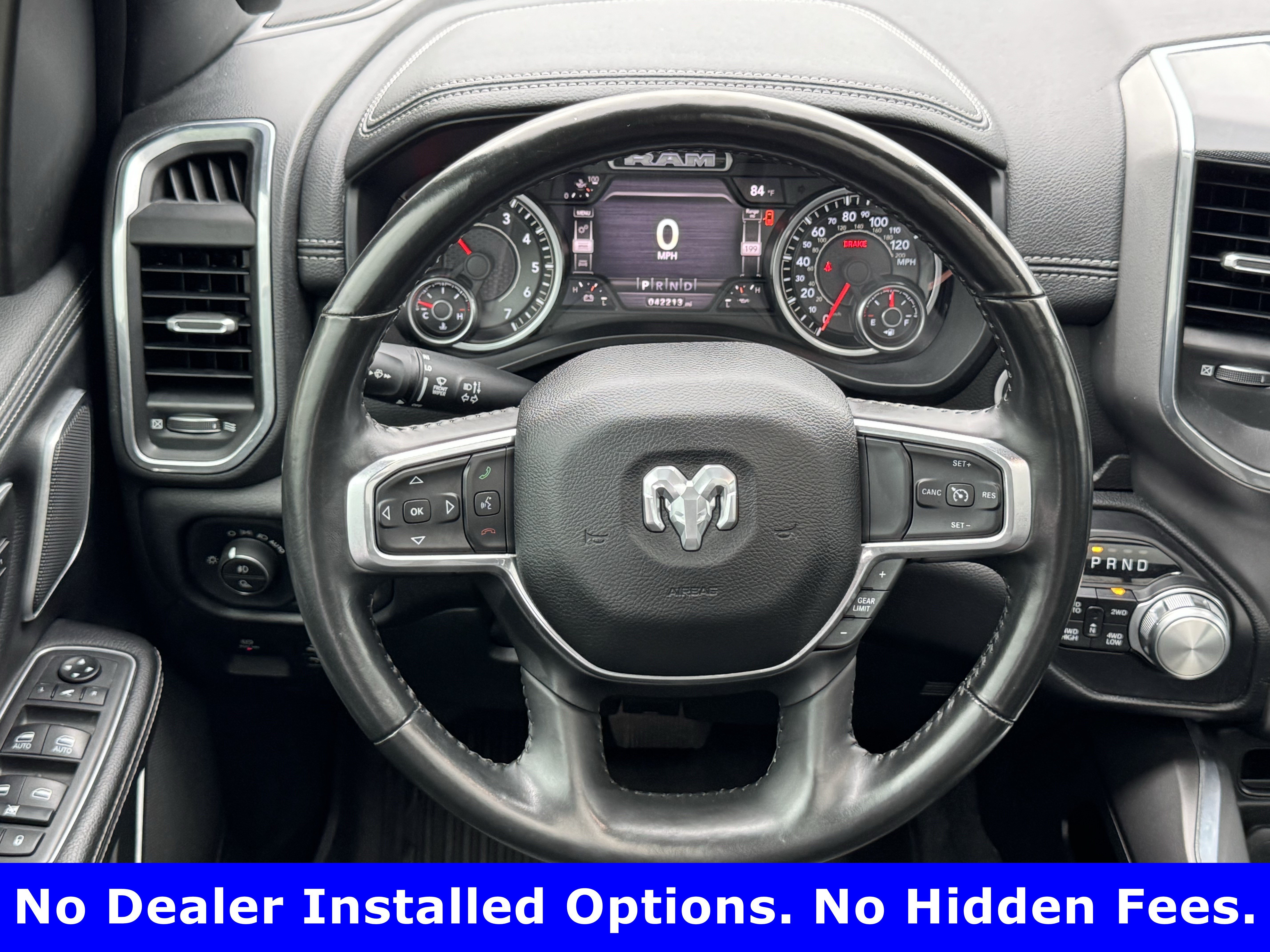 Used 2021 Ivory White Tri-Coat Pearlcoat Ram Laramie image 11
