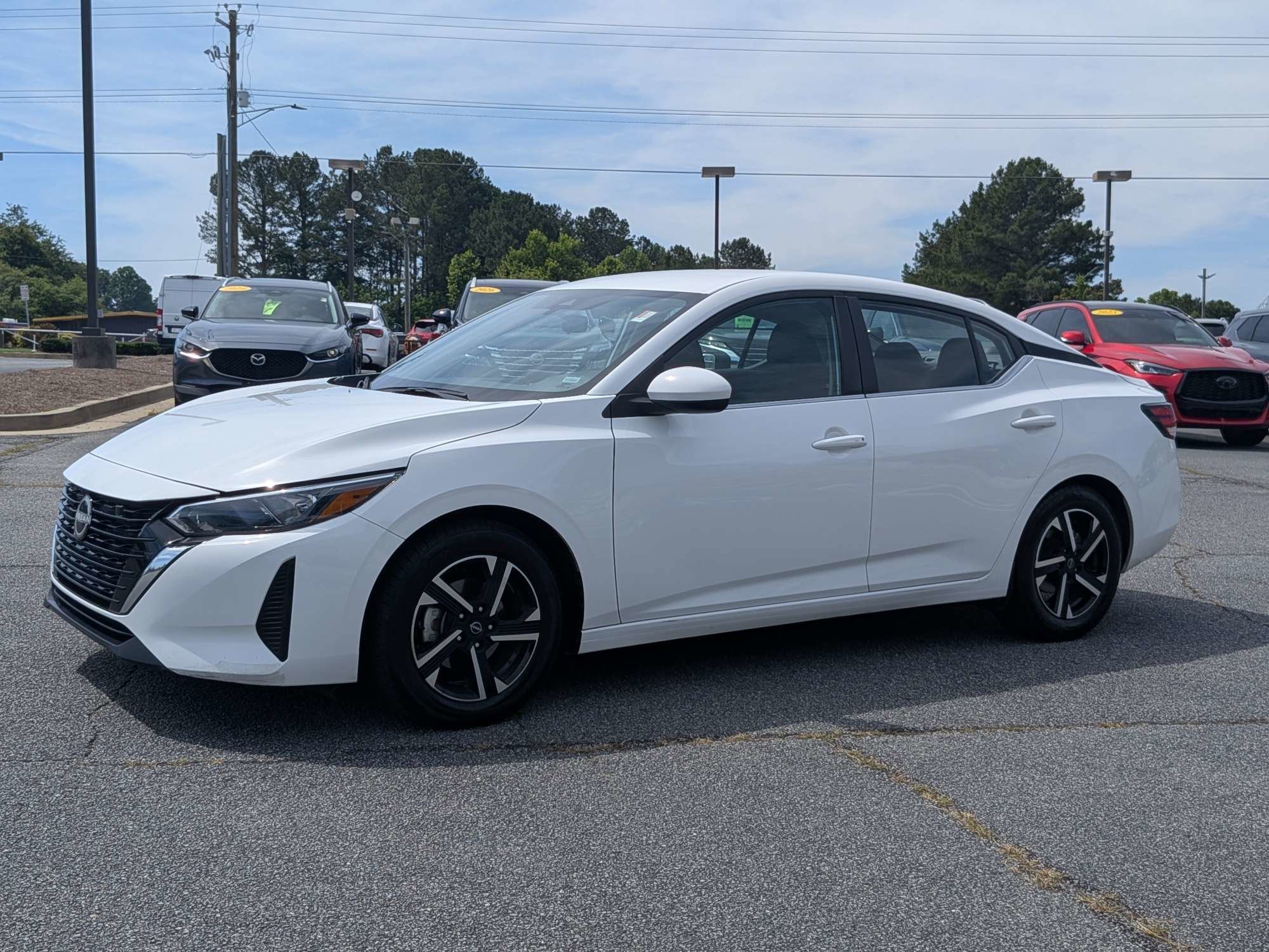 Used 2024 White Nissan SV image 6