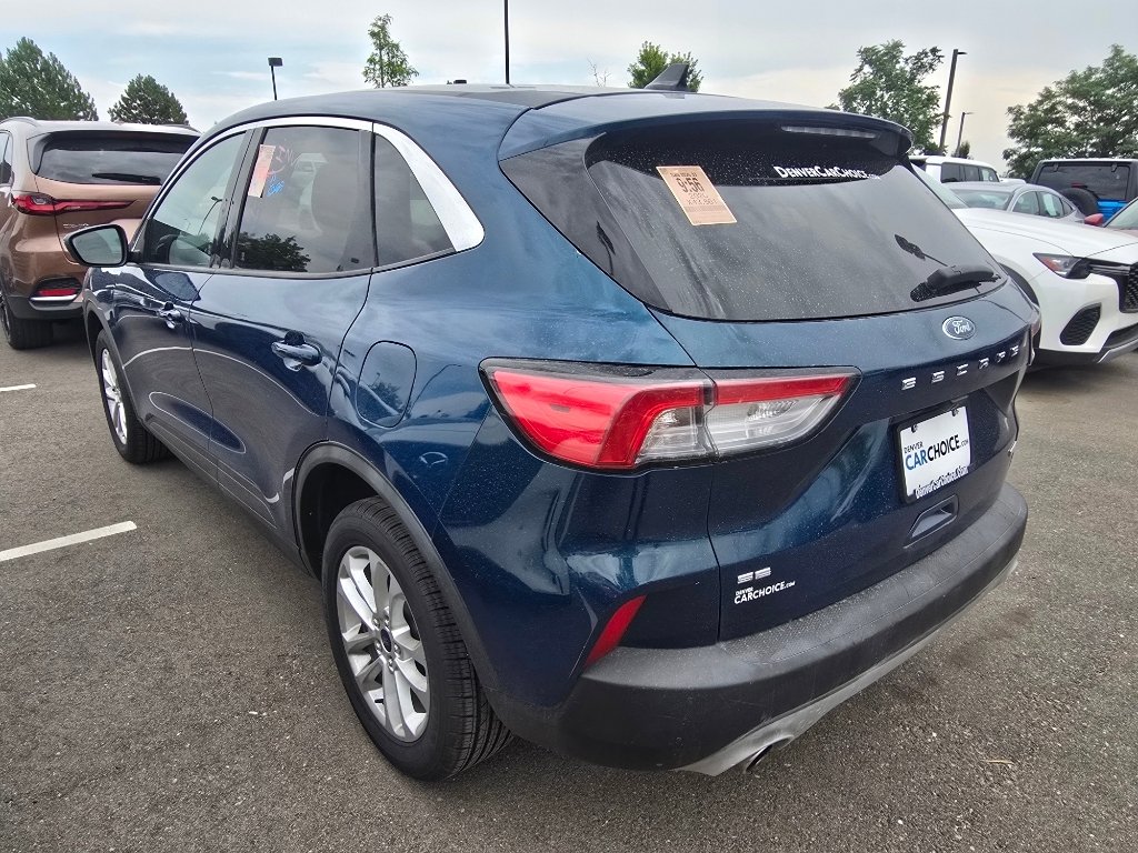 Used 2020 Dark Persian Green Metallic Ford SE image 3