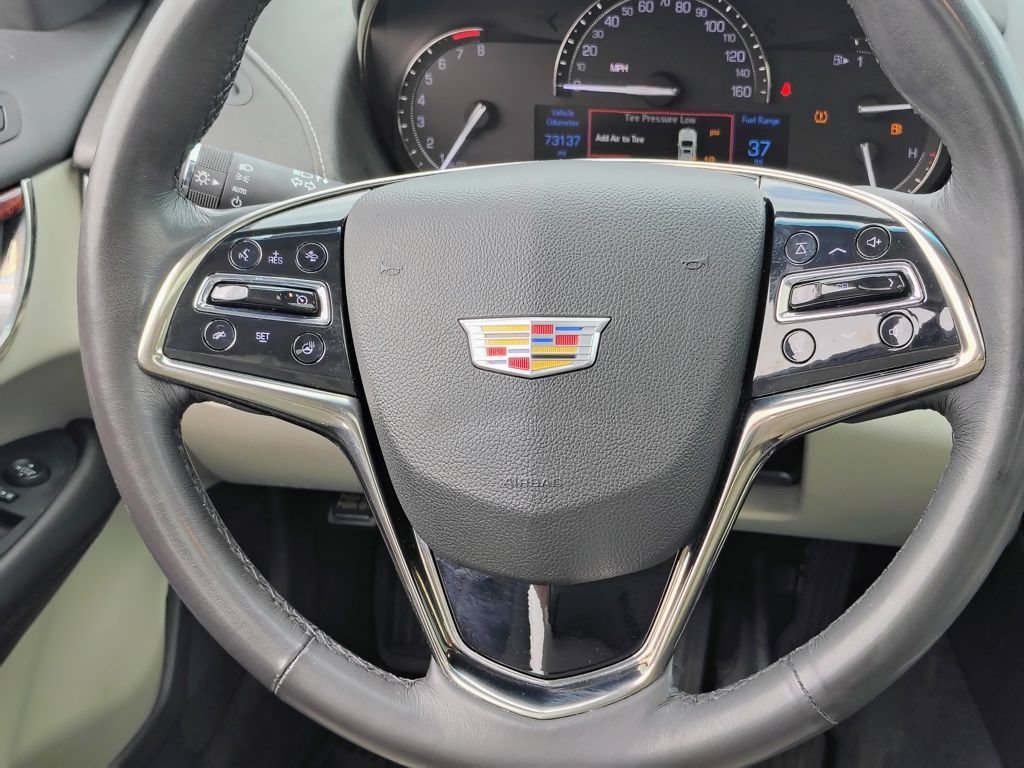 Used 2018 RADIANT SILVER METALLIC Cadillac Luxury AWD image 35