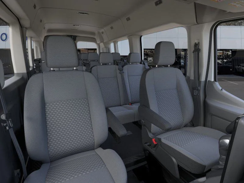 New 2026 Oxford White Ford Passenger Van XLT image 10