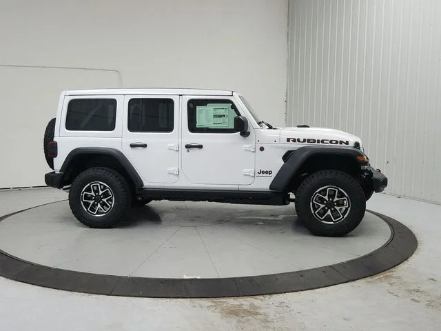 New 2026 Bright White Clearcoat Jeep Rubicon image 8