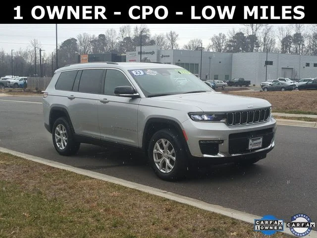 Used 2023 Silver Jeep Limited image 19