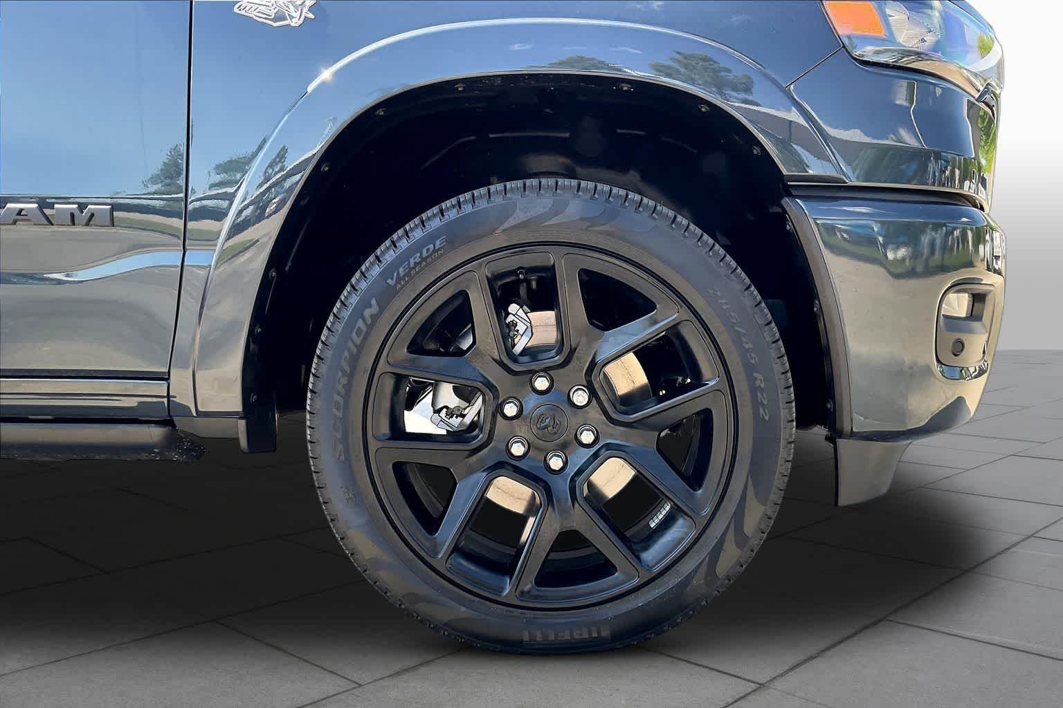 New 2026 Forged Blue Metallic Exterior Paint RAM Laramie image 11