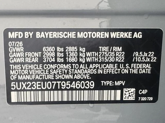 New 2026 Brooklyn Grey Metallic BMW xDrive40i image 21