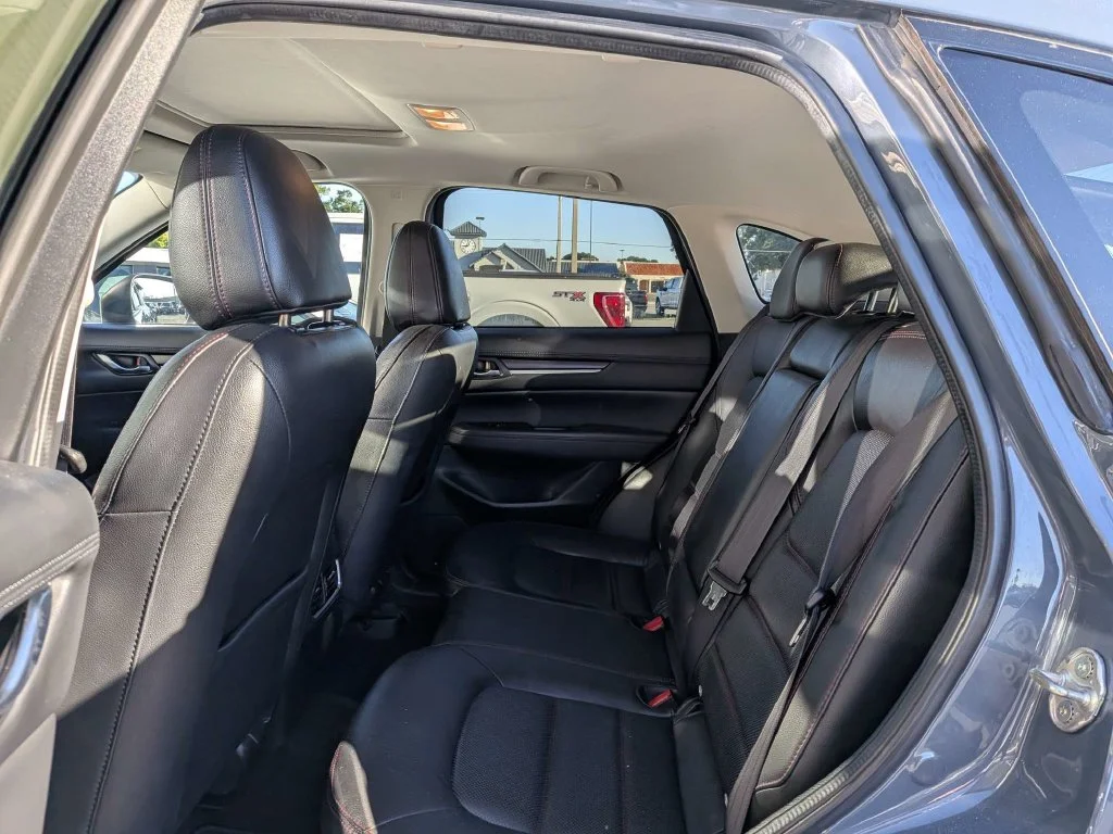 Used 2021 Polymetal Gray Metallic Mazda Carbon Edition image 13