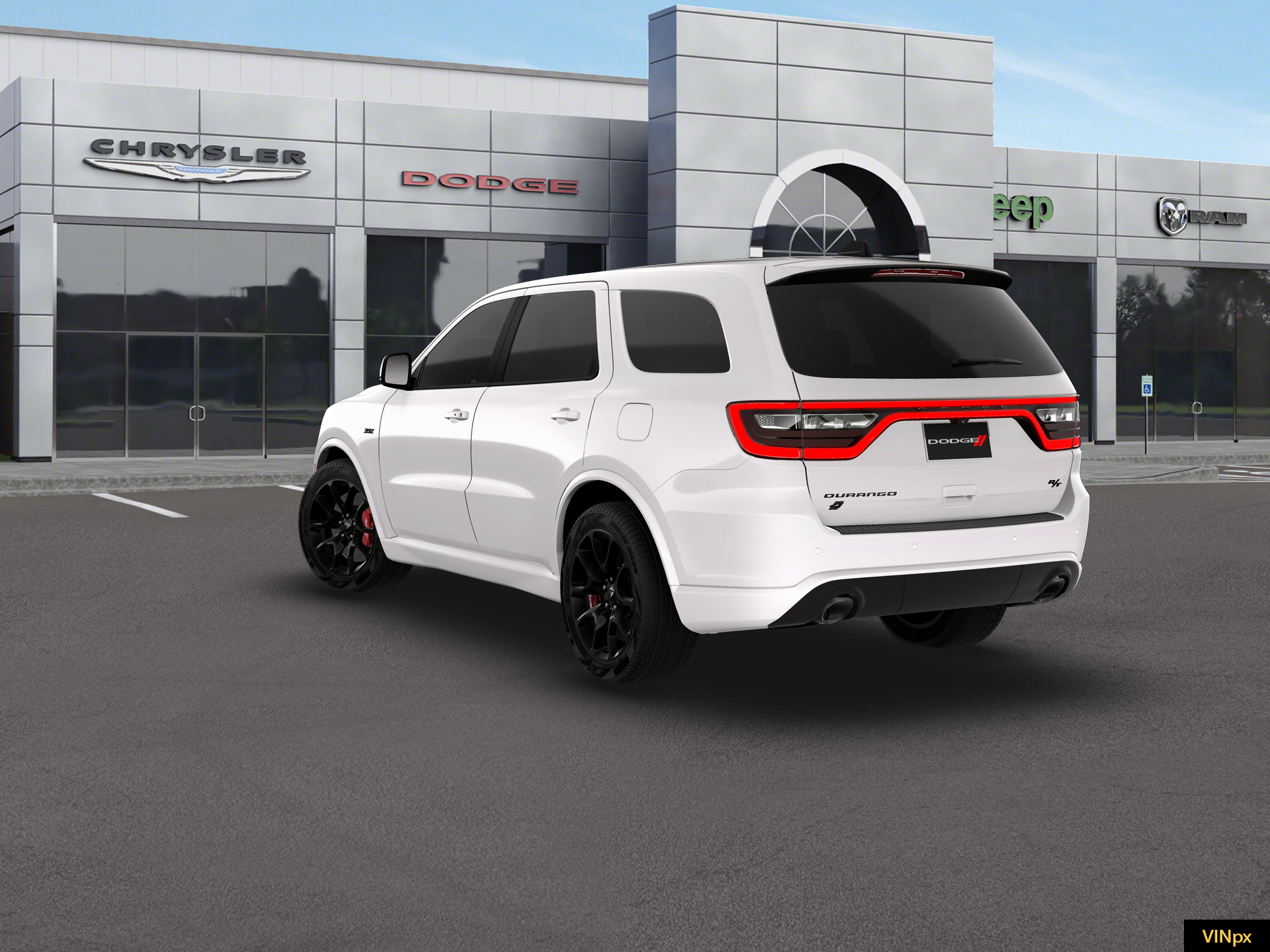 New 2026 White Knuckle Clear-Coat Exterior Paint Dodge R/T 392 AWD image 5