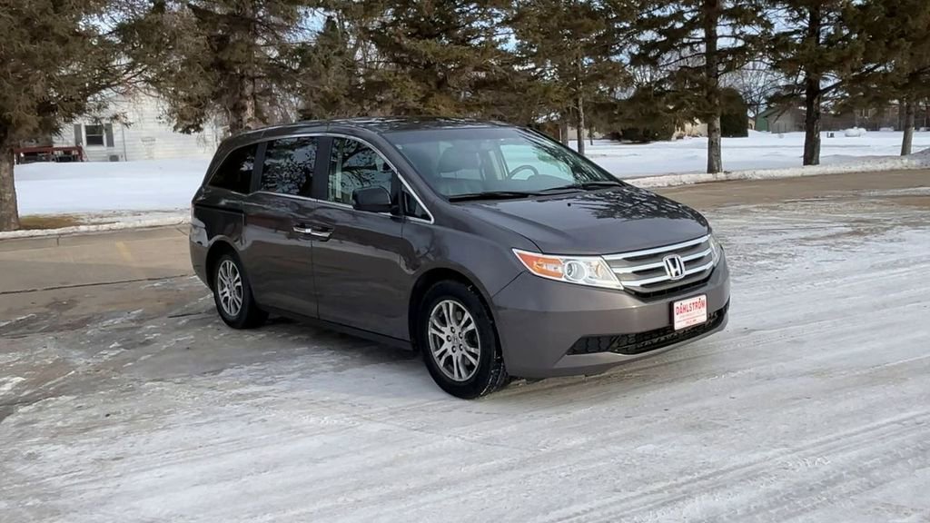 Used 2012 Honda Odyssey EX-L with VIN 5FNRL5H65CB118877 for sale in Oslo, Minnesota
