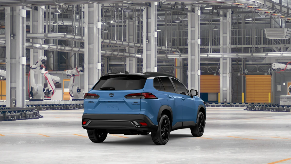 New 2026 Cavalry Blue Toyota Hybrid XSE image 9