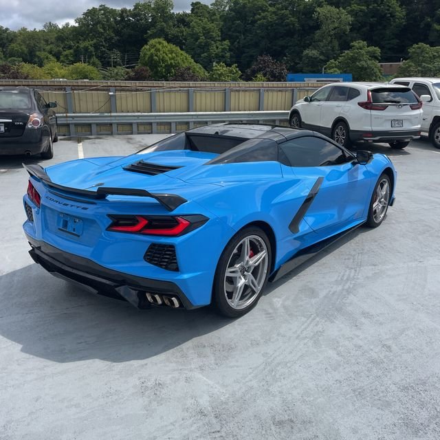 Used 2022 Blue Chevrolet Stingray image 3