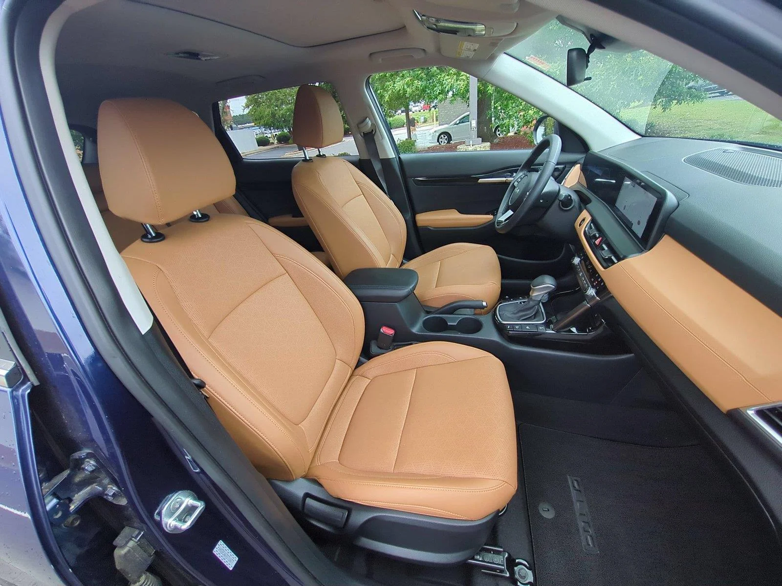 Used 2025 Dark Ocean Blue Kia EX image 38