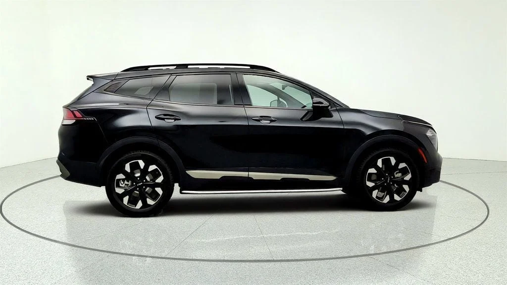 Used 2023 Ebony Black Kia X-Line AWD w/ Premium Package image 4