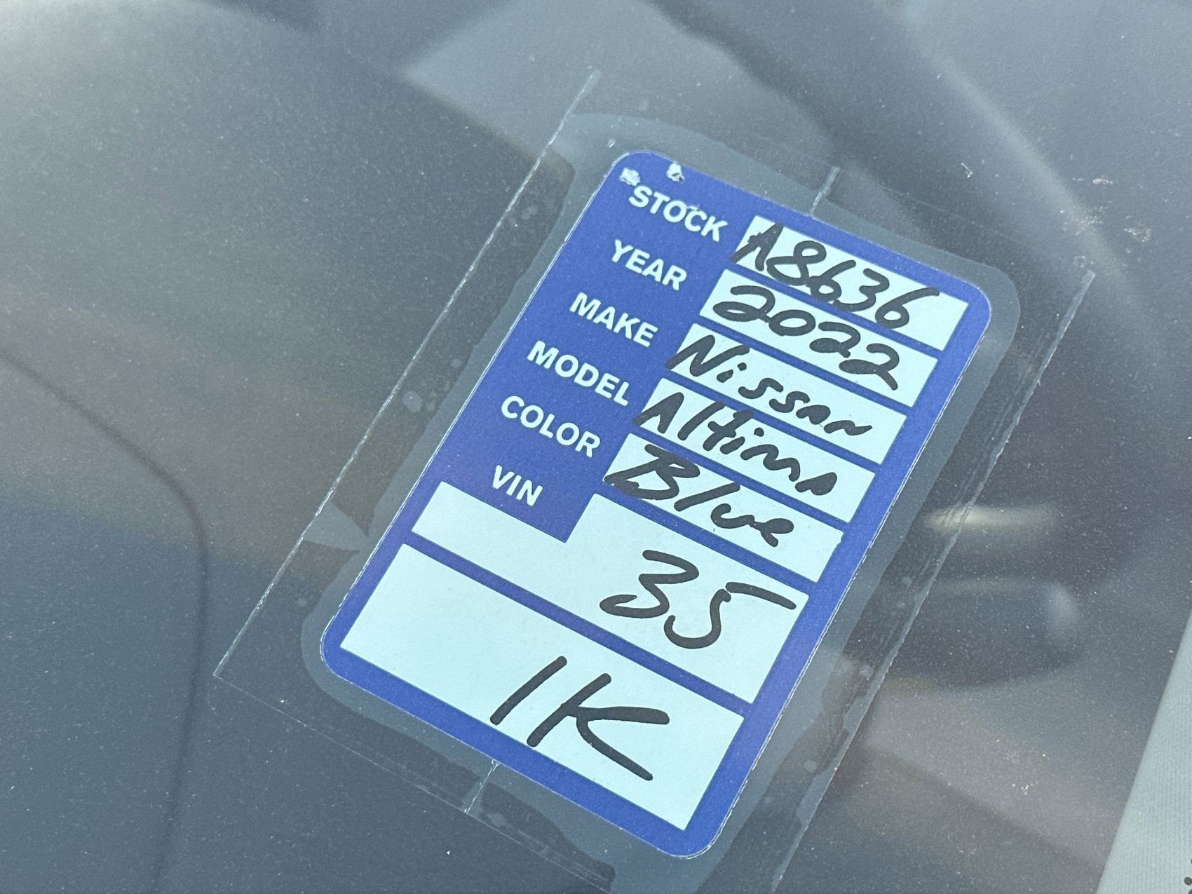 Used 2022 Storm Blue Metallic Nissan 2.5 SV image 25