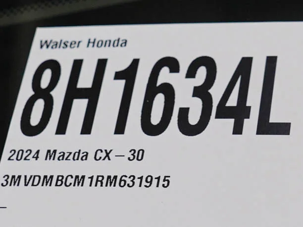 Used 2024 Jet Black Mica Mazda cx-30 image 30