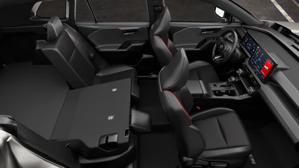 New 2026 Supersonic Red with Midnight Black Metallic roof Toyota GR SPORT image 22