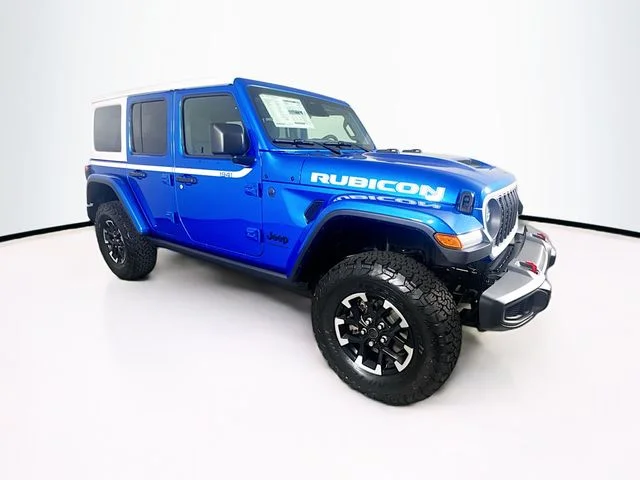 New 2026 Hydro Blue Pearl-Coat Exterior Paint Jeep Rubicon image 1