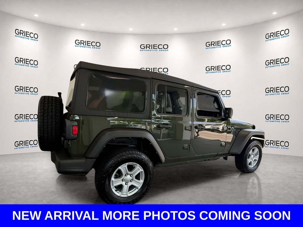 Used 2022 Green Jeep Unlimited Sport S image 7