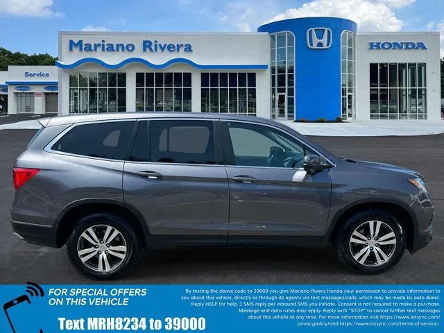 Certified 2018 Honda Pilot EX-L with VIN 5FNYF6H5XJB028234 for sale in Port Jefferson Station, NY