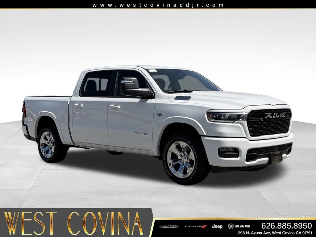 New 2026 Bright White Clear-Coat Exterior Paint RAM Big Horn/Lone Star image 5