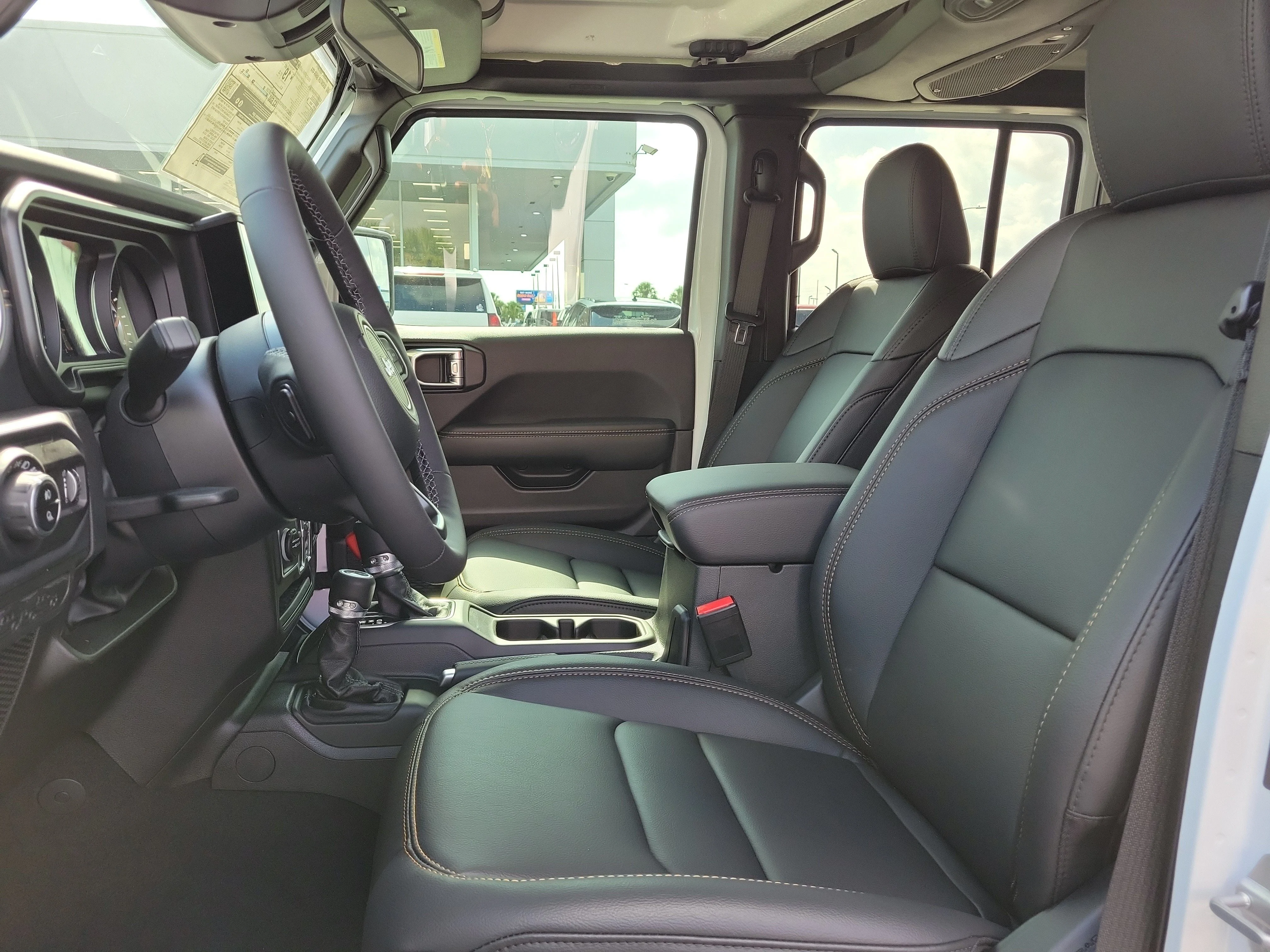 New 2026 Bright White Clearcoat Jeep Sahara image 11
