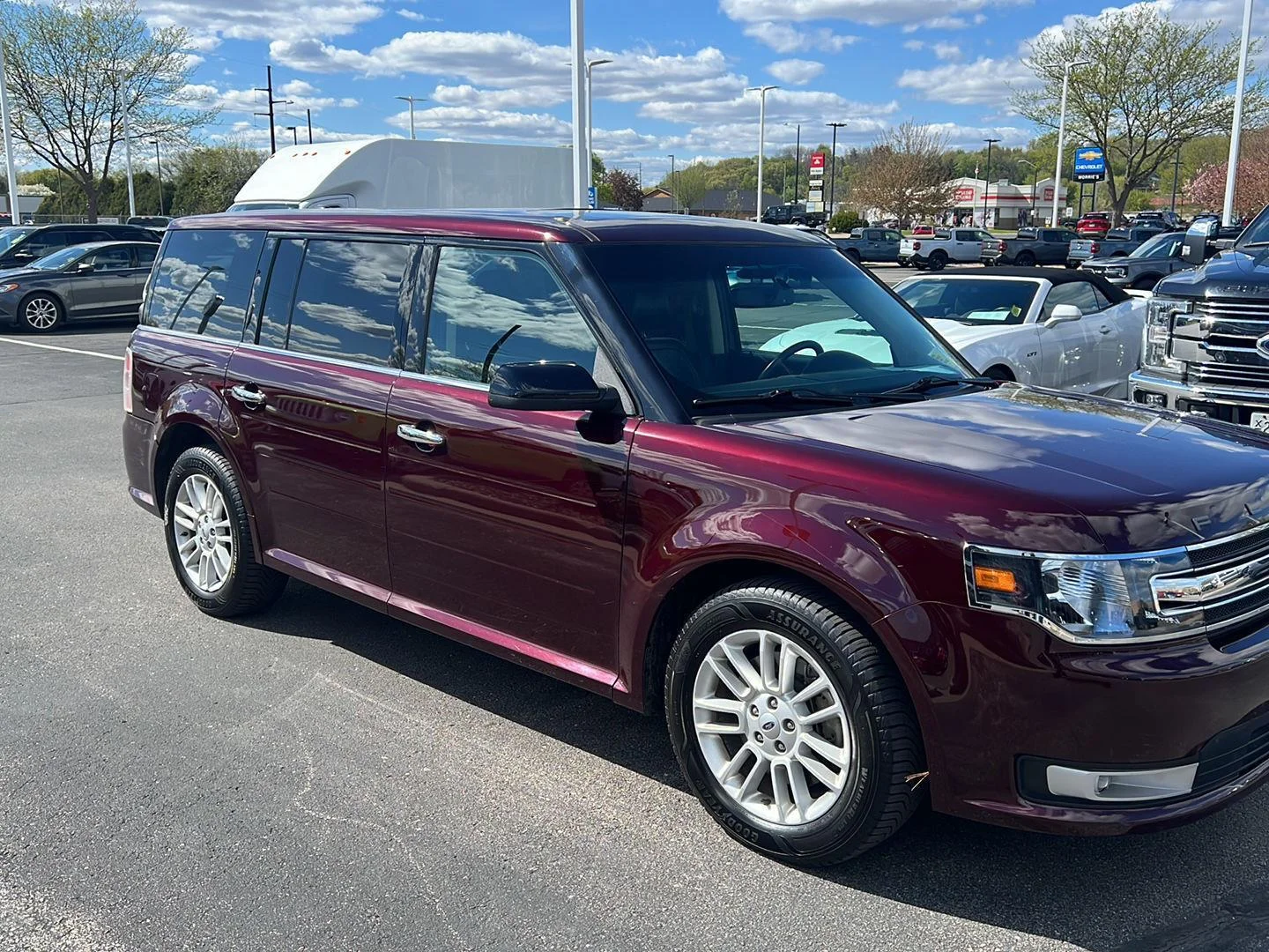 Used 2019 Ford Flex SEL with VIN 2FMGK5C84KBA30879 for sale in Winona, Minnesota