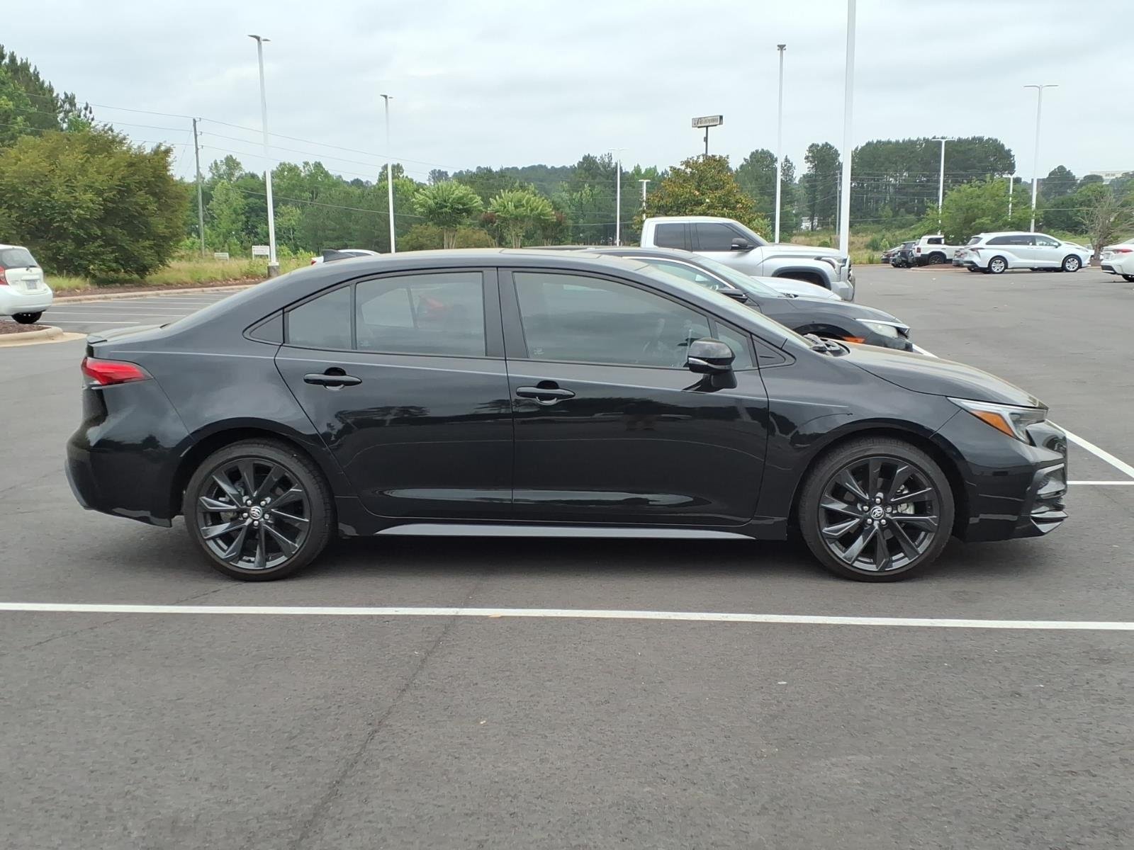 Used 2023 Midnight Black Metallic Toyota XSE image 6
