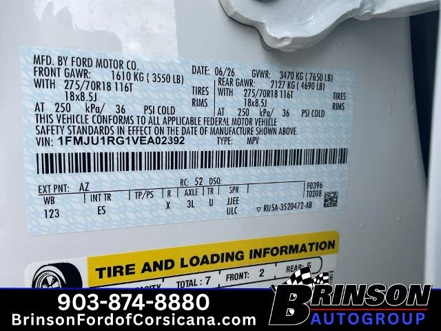 New 2027 Star White Metallic Tri-Coat Ford Tremor® image 43