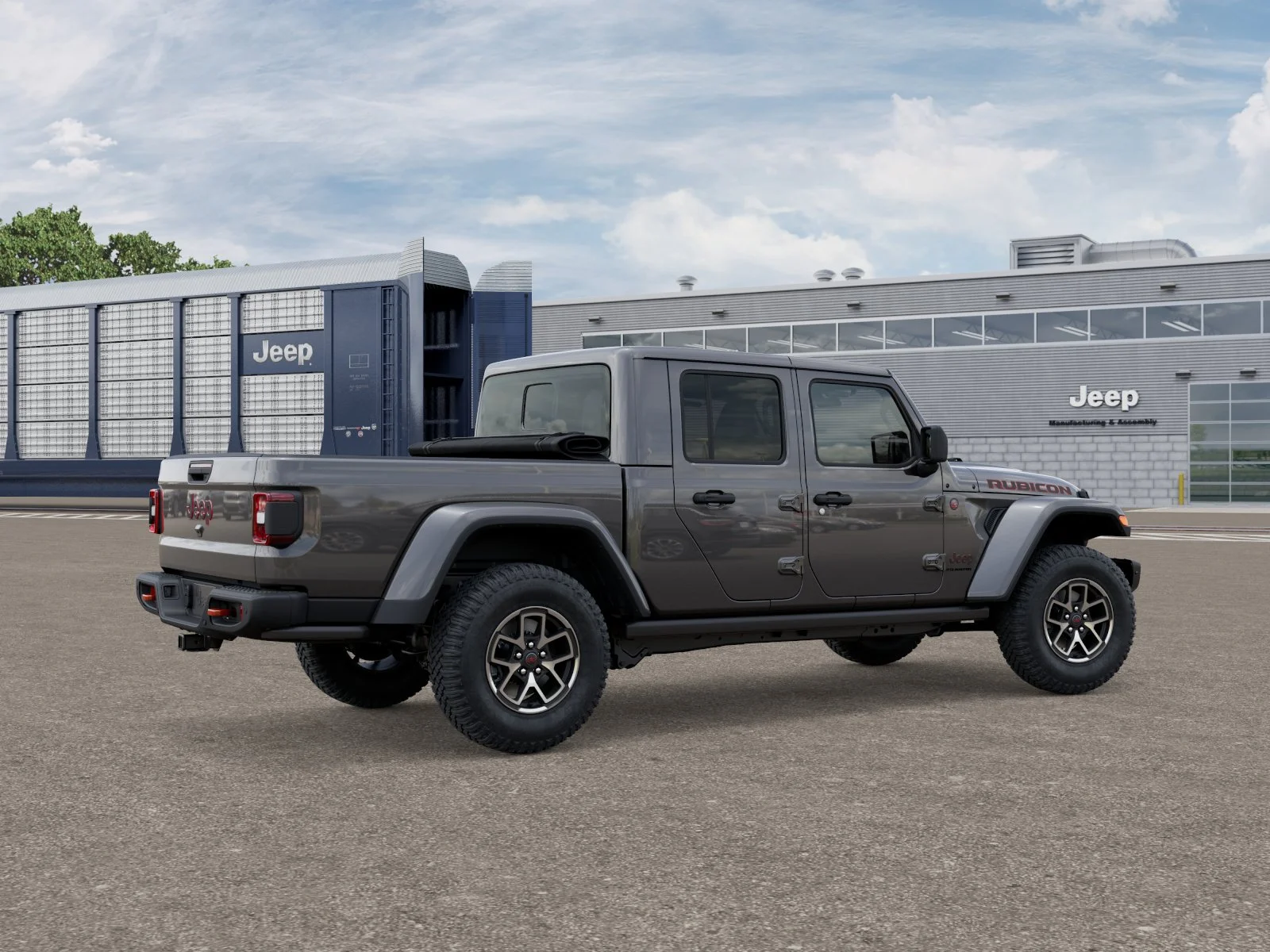 New 2027 Granite Crystal Metallic Clearcoat Jeep Rubicon image 2