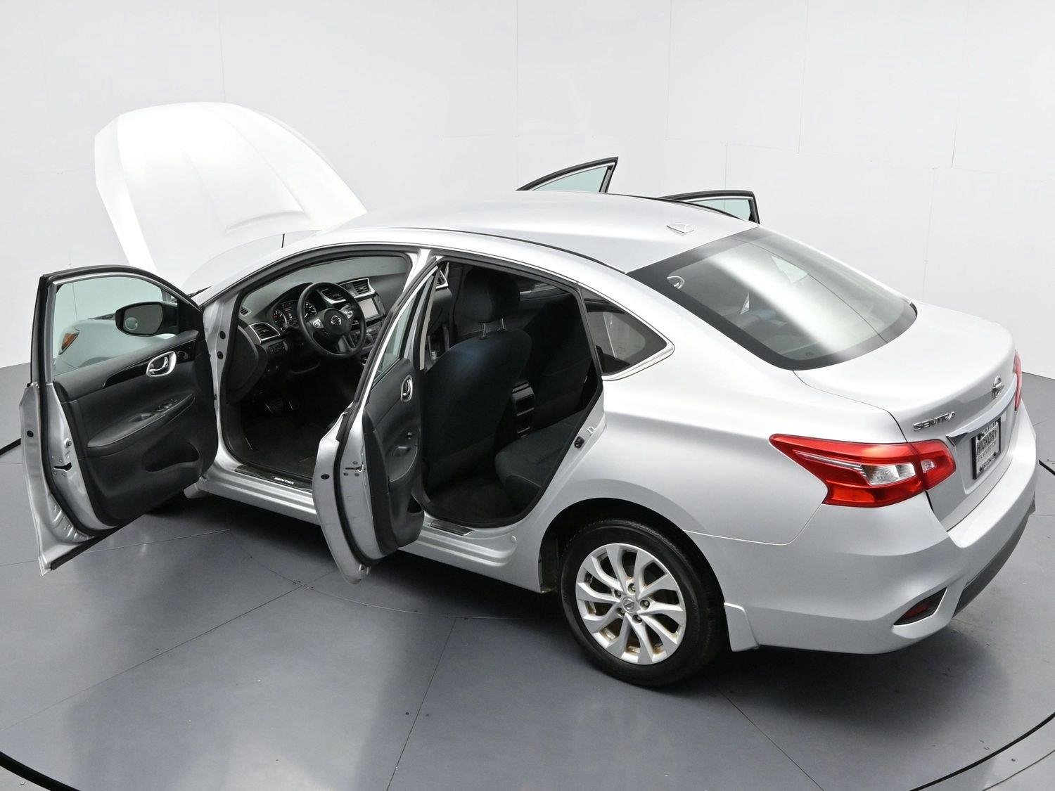 Used 2019 Brilliant Silver Metallic Nissan SV image 37