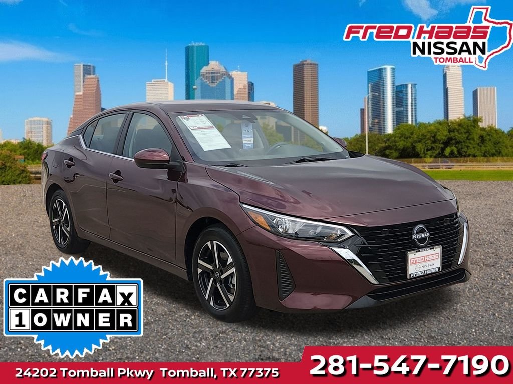 Used 2025 Red Nissan SV image 1