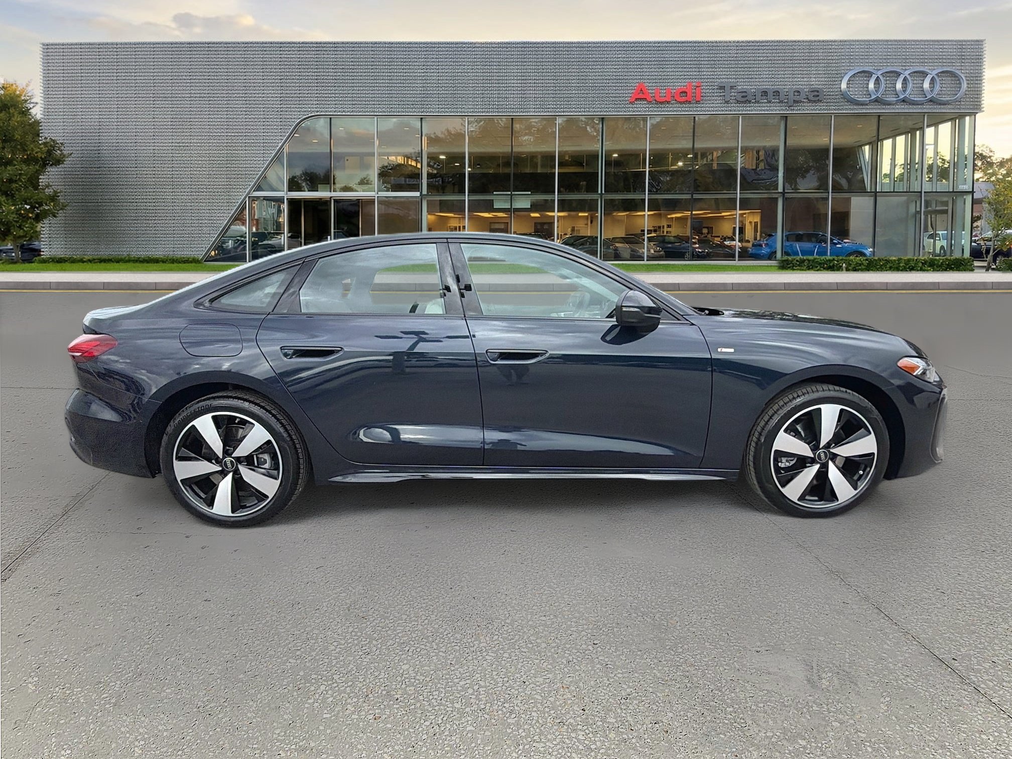 New 2026 Firmament Blue Metallic Audi Premium Plus image 2