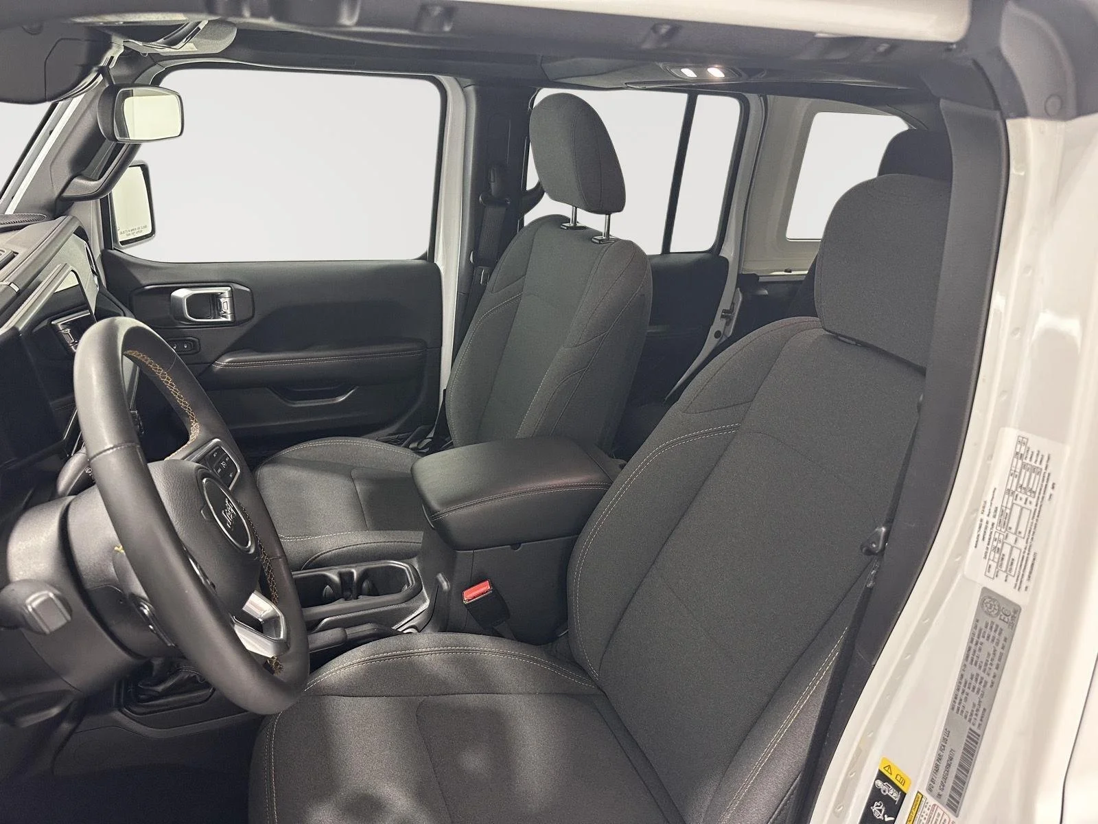 Used 2024 Bright White Jeep Sahara image 17