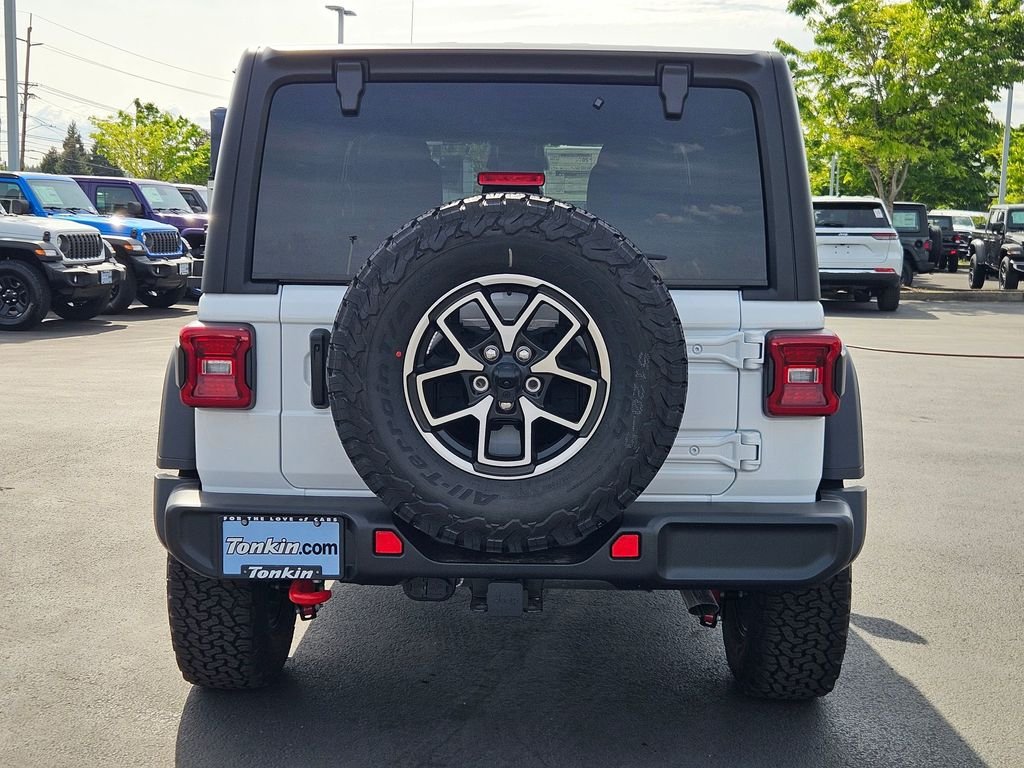 New 2026 Bright White Clear-Coat Exterior Paint Jeep Rubicon image 5