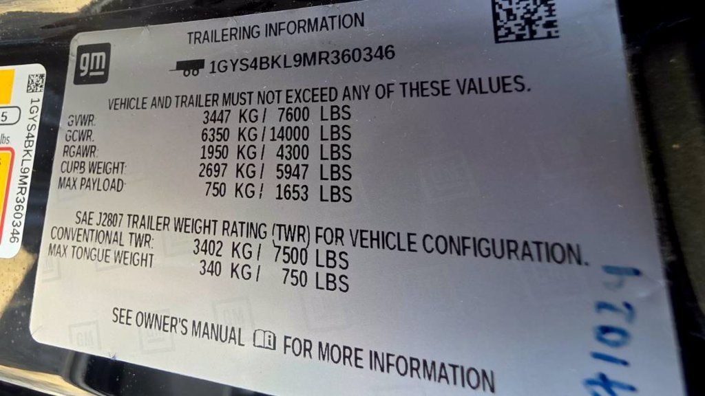 Used 2021 Black Cadillac Premium Luxury image 6