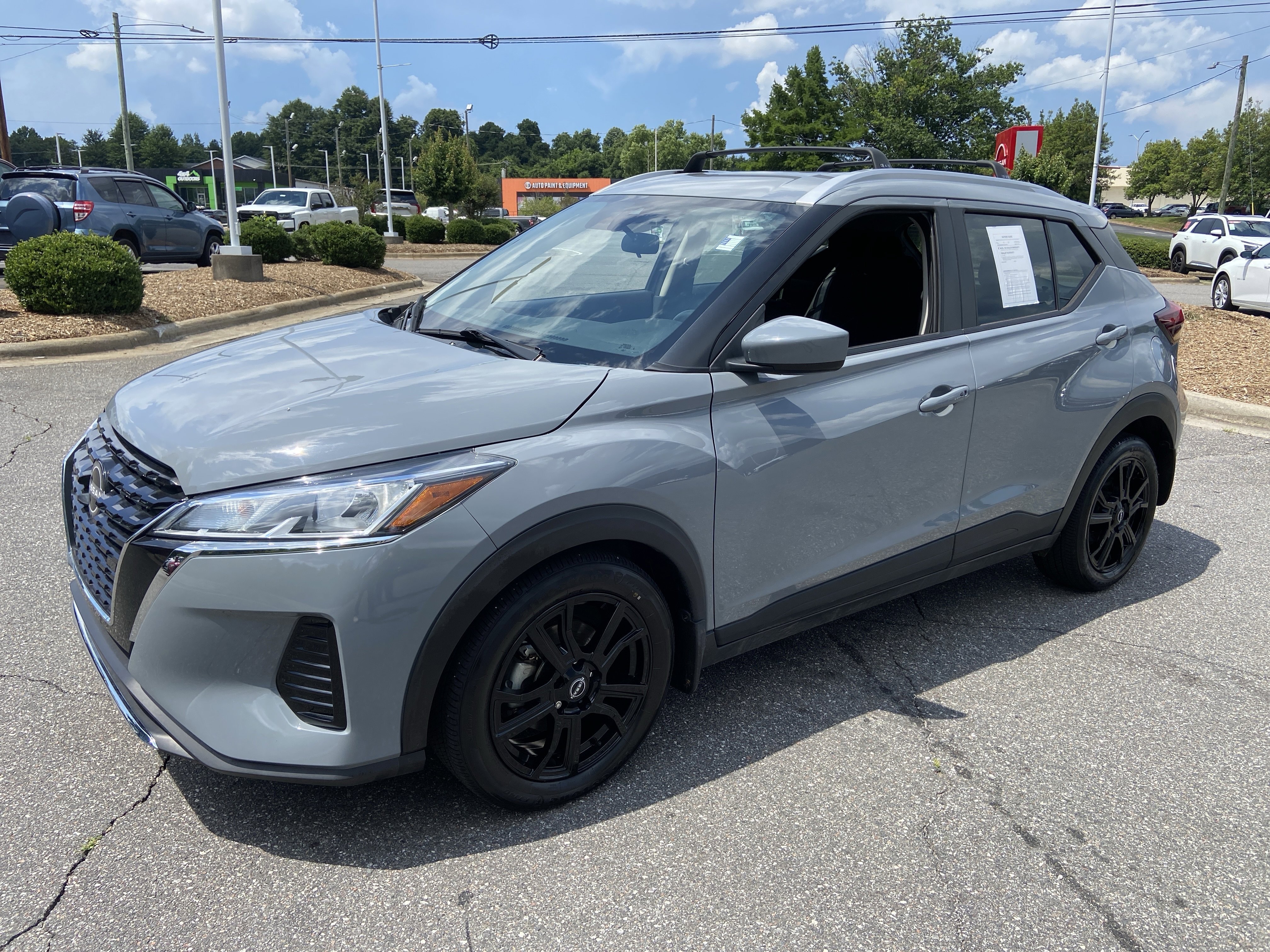 Certified Used 2024 Boulder Gray Pearl Nissan SV image 1