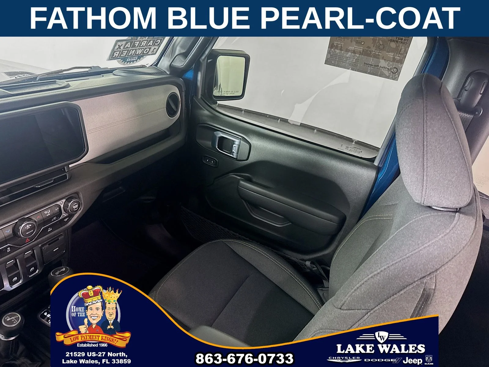 Used 2025 Blue Jeep Sport S image 21