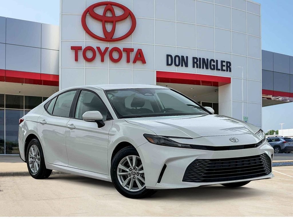 Used 2025 White Toyota LE image 1