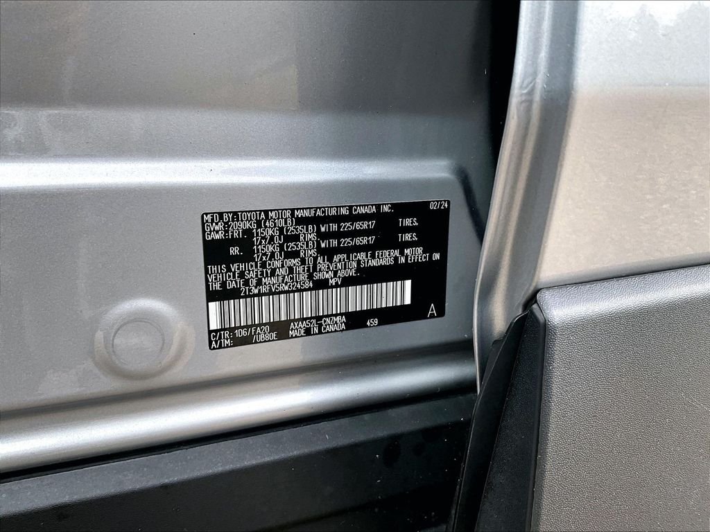 Certified Used 2024 Silver Toyota XLE image 34
