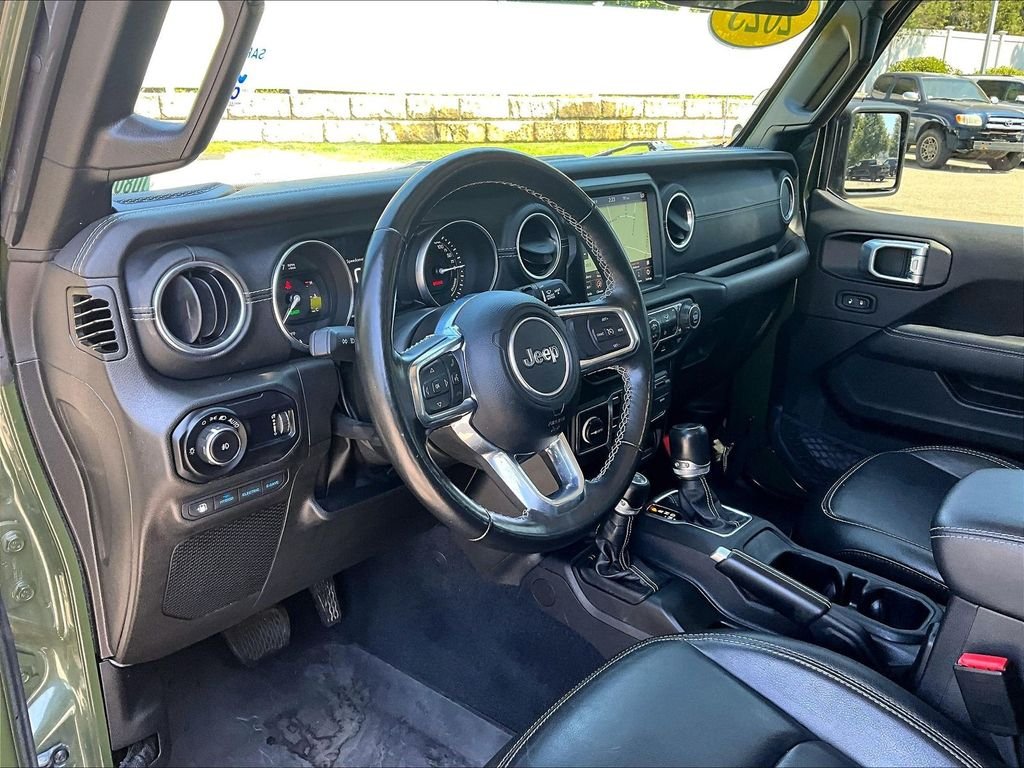 Used 2023 Green Jeep Sahara 4xe image 8