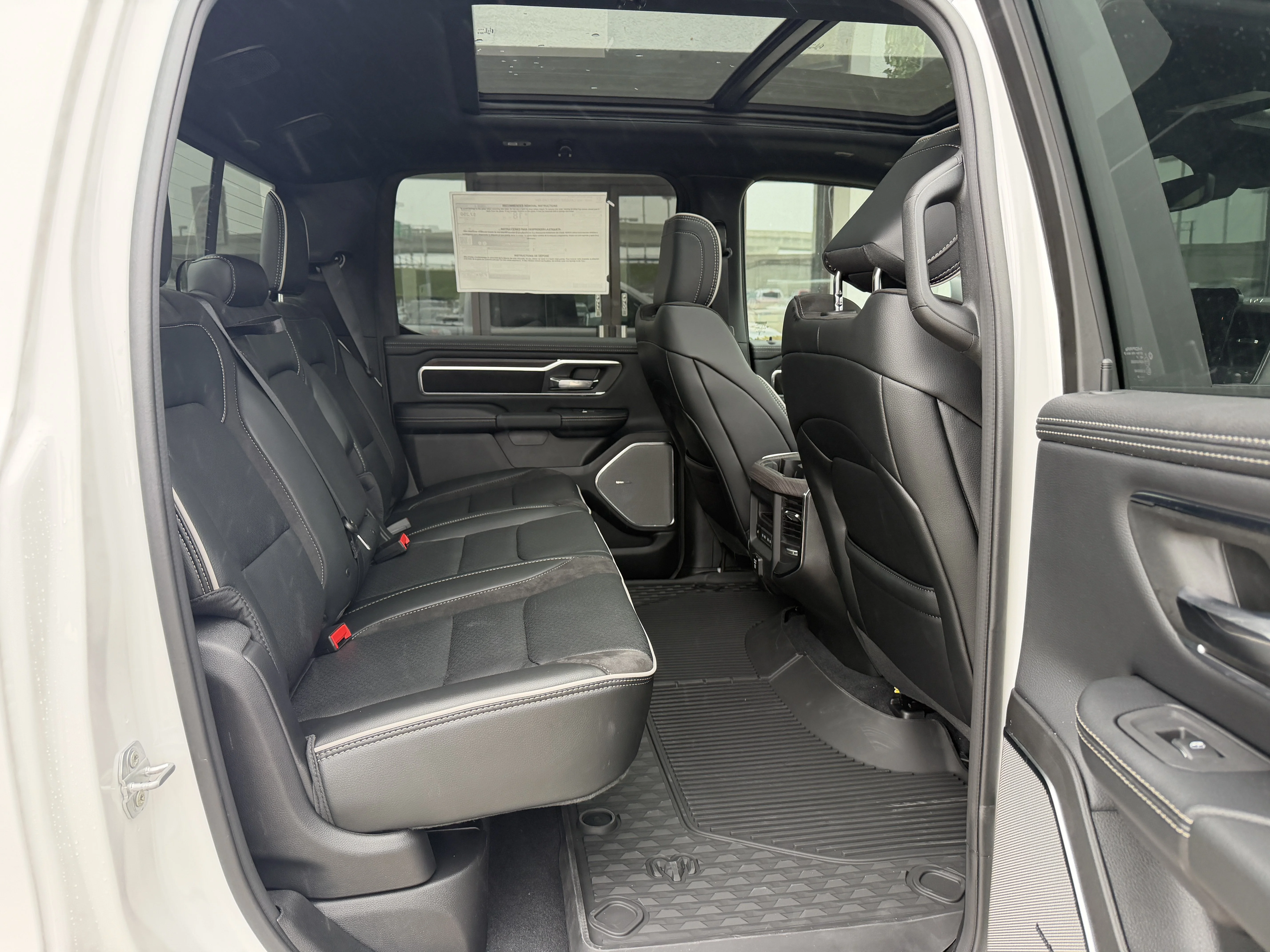 New 2026 Bright White Clear-Coat Exterior Paint RAM Laramie image 29