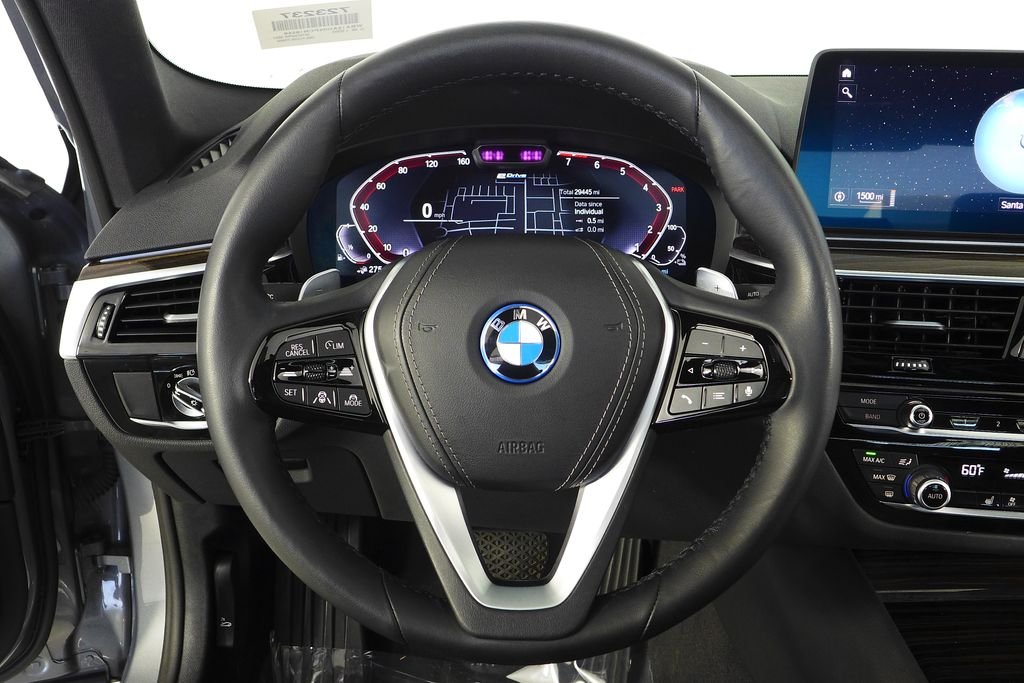 Certified Used 2023 Skyscraper Gray Metallic BMW 530e iPerformance image 27