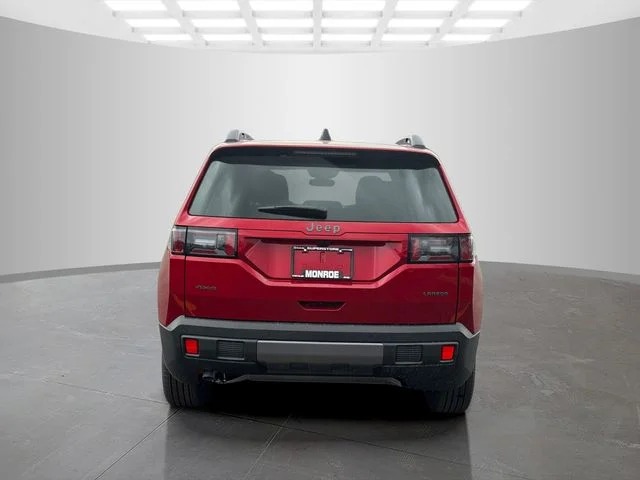 New 2026 Red Hot Pearl-Coat Exterior Paint Jeep Laredo image 6