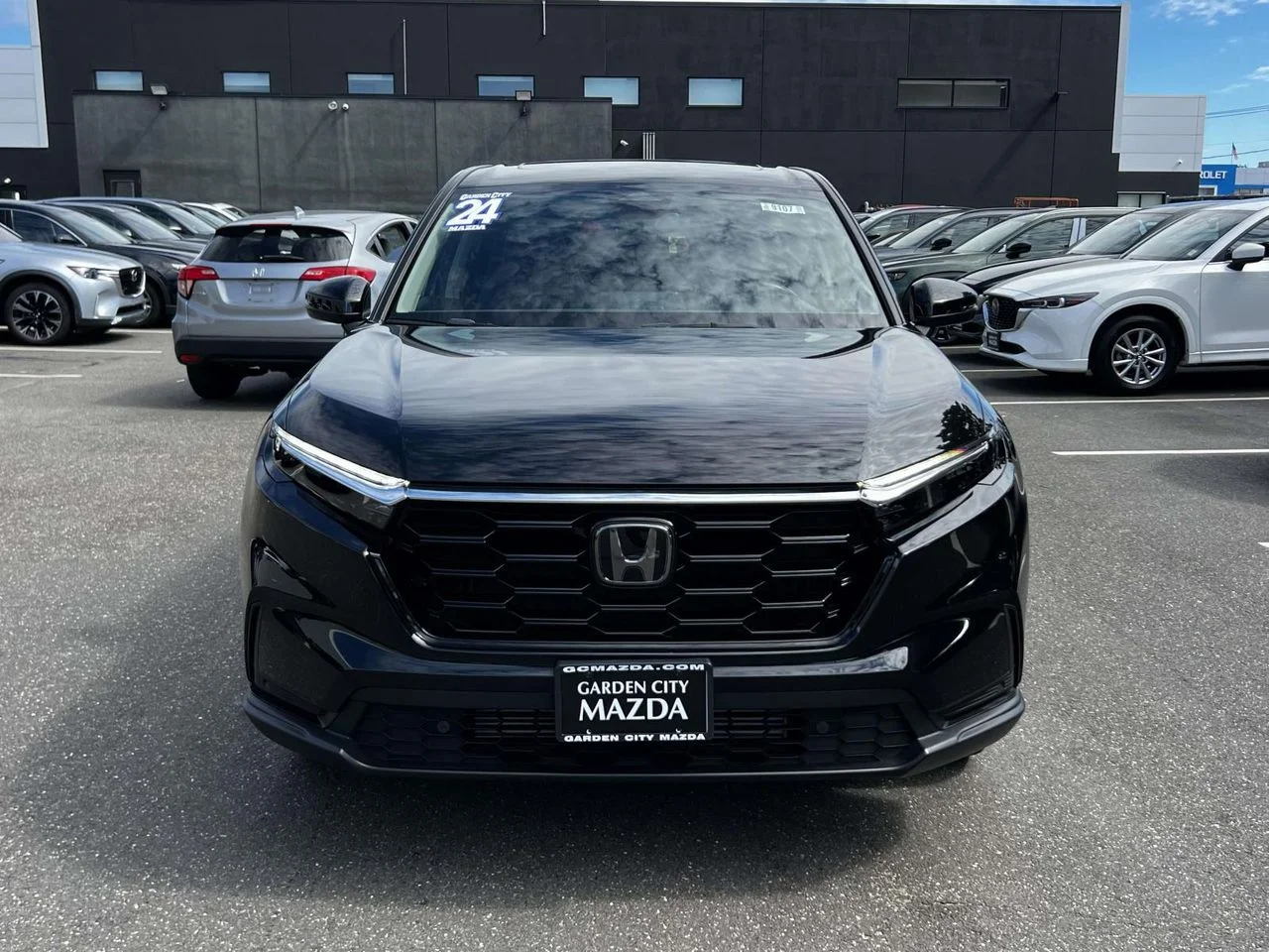 Used 2024 Crystal Black Pearl Honda EX-L AWD image 8