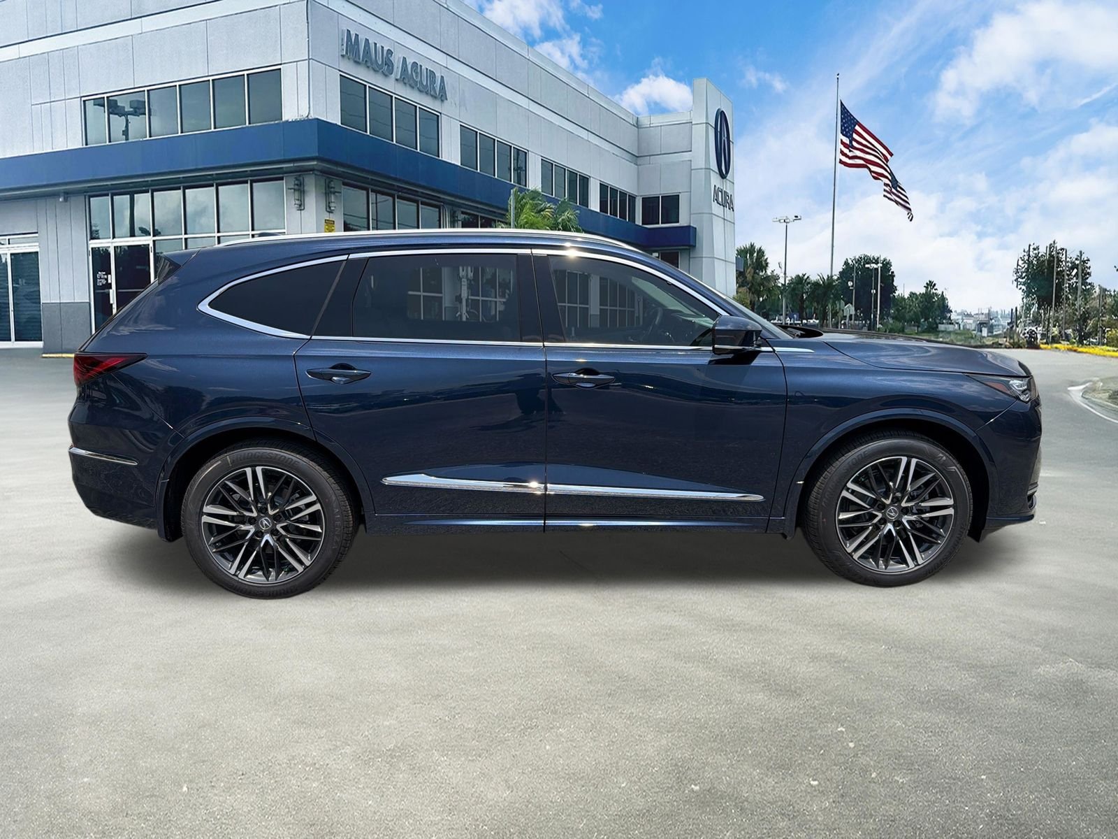 New 2026 Canyon River Blue Metallic Acura Advance Package image 3