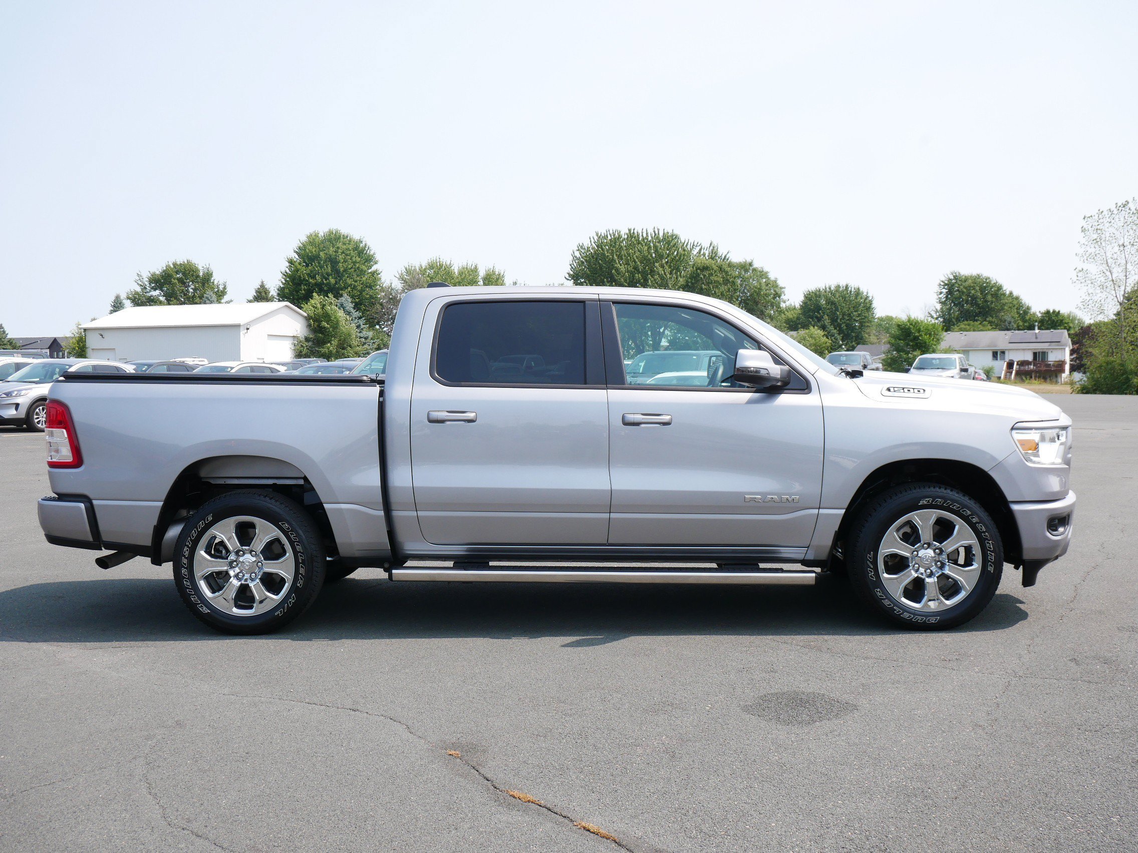Used 2024 Billet Silver Metallic Clearcoat Ram Big Horn image 6